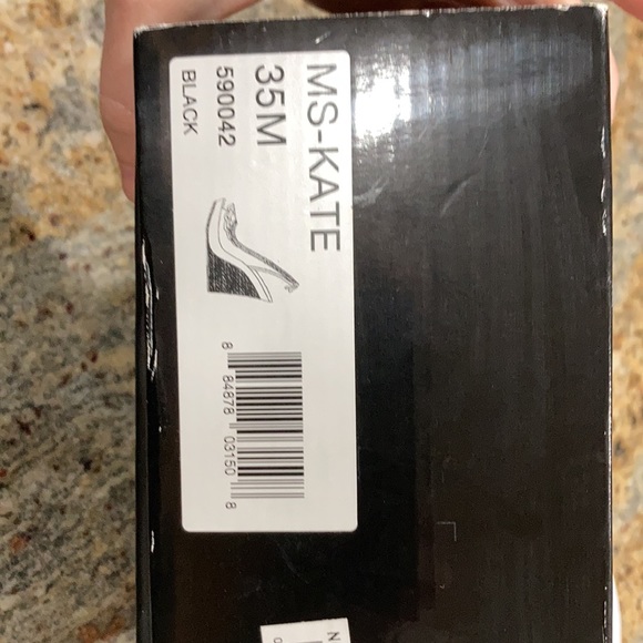 Cute Miss Sixty black wedges. - Picture 5 of 5